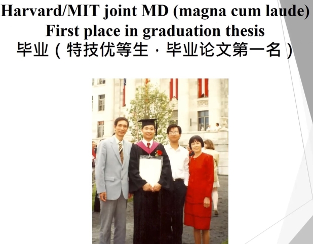 Ming Wang Graduated from Harvard and MIT