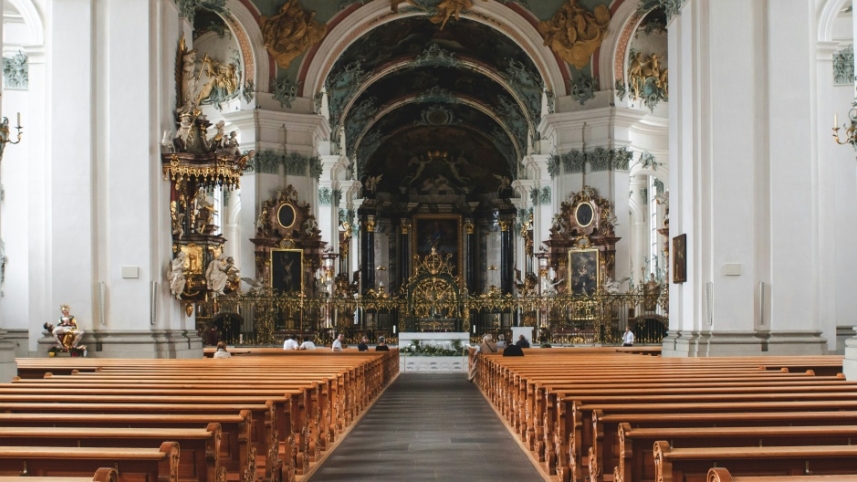 A Catholic church in Switzerland